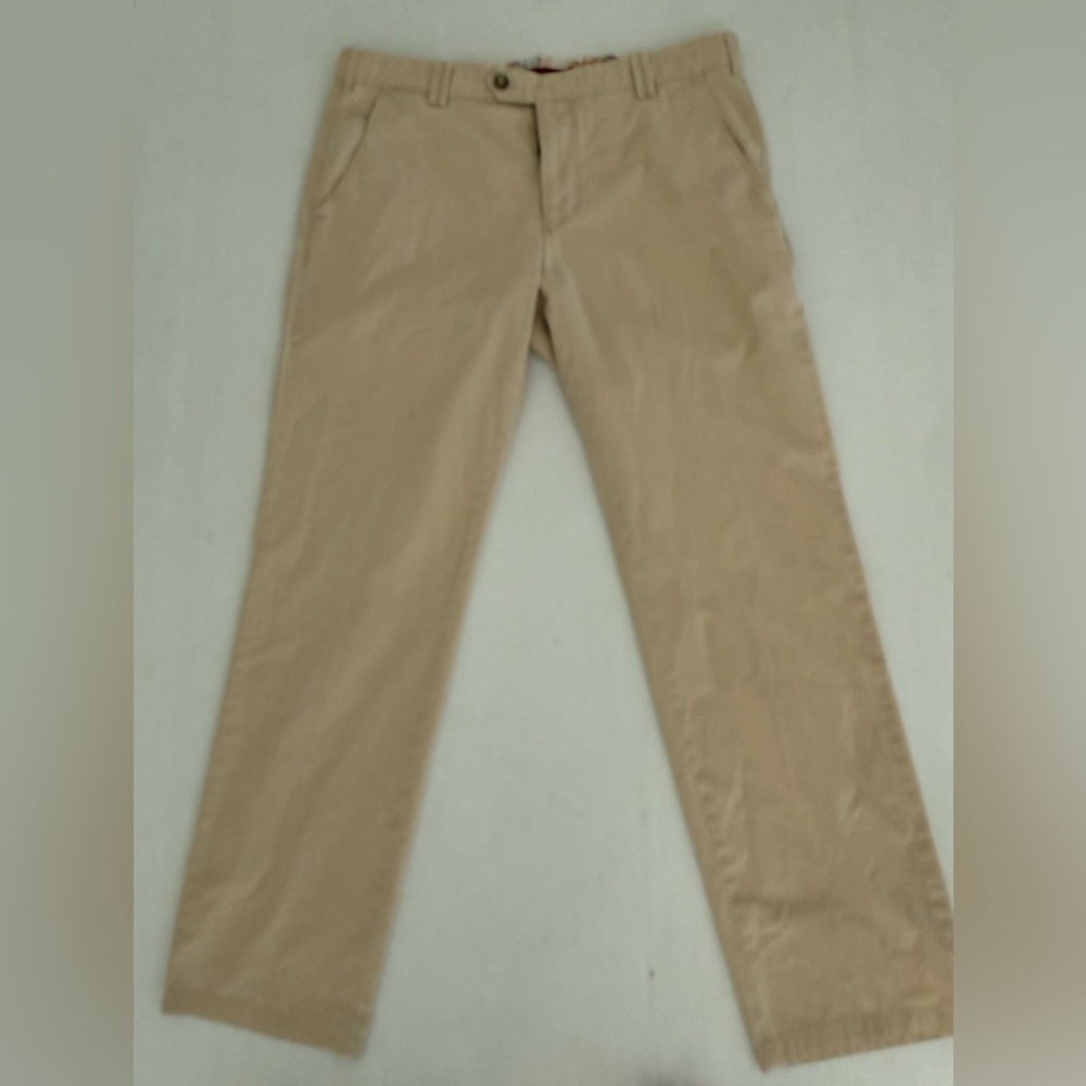 MEYER - HOSEN Modern Comfort Fit BONN PANT‎ in Taupe Size 50 US 34x30